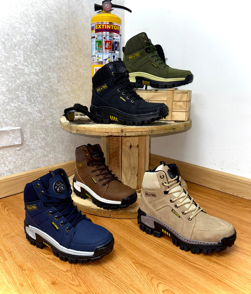 BOTA CAT/ ROCK TRAIL PREMIUM C/U + CAJA